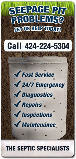 Professional Seepage Pit Installation In Los Angeles